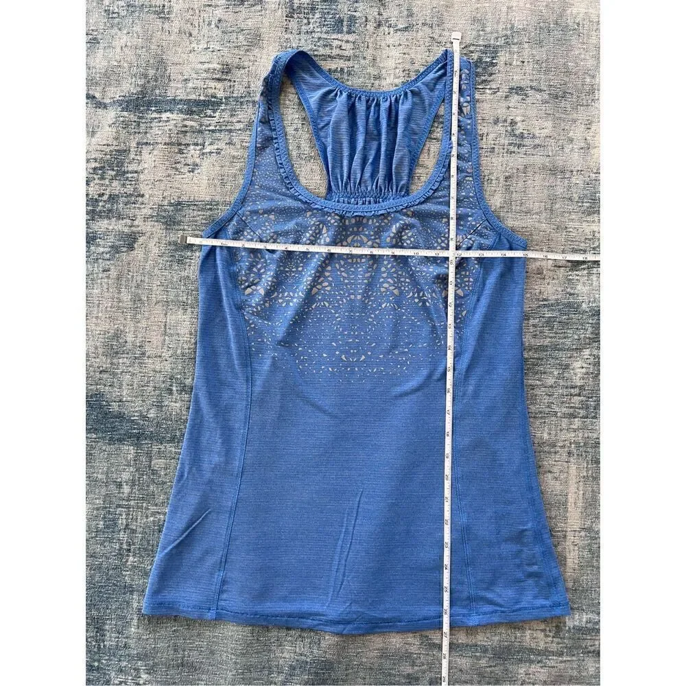 Lululemon Blue Run: Silver Bullet Sleeveless Tech Size 6